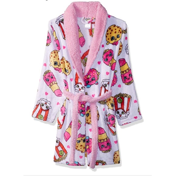 Shopkins Plush Doodle Bathrobe